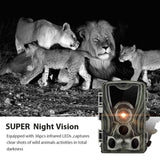 Outdoor Infrared Night Vision Camera with Tracking - 2.7k - Low Angle