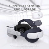 Universal Head Strap for Oculus Quest 2 - Adjustable - Top-Down View
