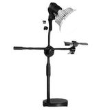 700w Mushroom Lamp & Stand for Mobile Phone Photography - Front View