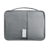 Waterproof Travel Document Bag Black Large - Orange Pink Small