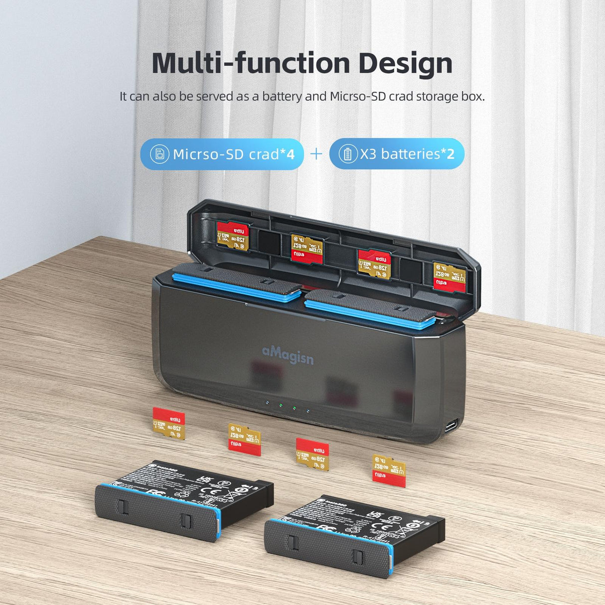 Fast Charging Power Bank for Camera Accessories