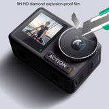 3-in-1 Diamond Explosion Proof Film for Front and Back Screens - 45-Degree Angle