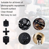 4-Piece A26 To M6 Male Screw Adapters - Rear View