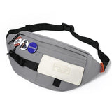 Chest Shoulder Messenger Bag Badge - Green + Badge