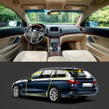 1080p Dual Recording Car Dvr with Parking Monitoring and Loop Recording - 4 Inch 2.5d Hd - Low Angle