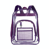 Waterproof Pvc Backpack for Students - Compact and Durable - Candy Colour Pink