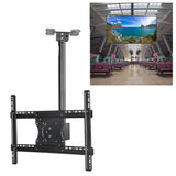 Universal Adjustable Tv Wall / Ceiling Mount - 32-65 Inch Height & Angle - 2m - Front View