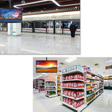 Universal Adjustable Tv Wall / Ceiling Mount - 32-65 Inch Height & Angle - 2m - Rear View