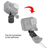 Universal Tripod Mount Adapter for Action Cameras - Compatible with Gopro Insta360 Dji and More - Close-Up Angle