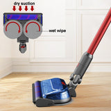 Electric Mopping Head for Dyson Vacuum Cleaners - Side View