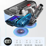 Electric Mopping Head for Dyson Vacuum Cleaners - Top-Down View