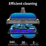 Electric Mopping Head for Dyson Vacuum Cleaners - Rear View
