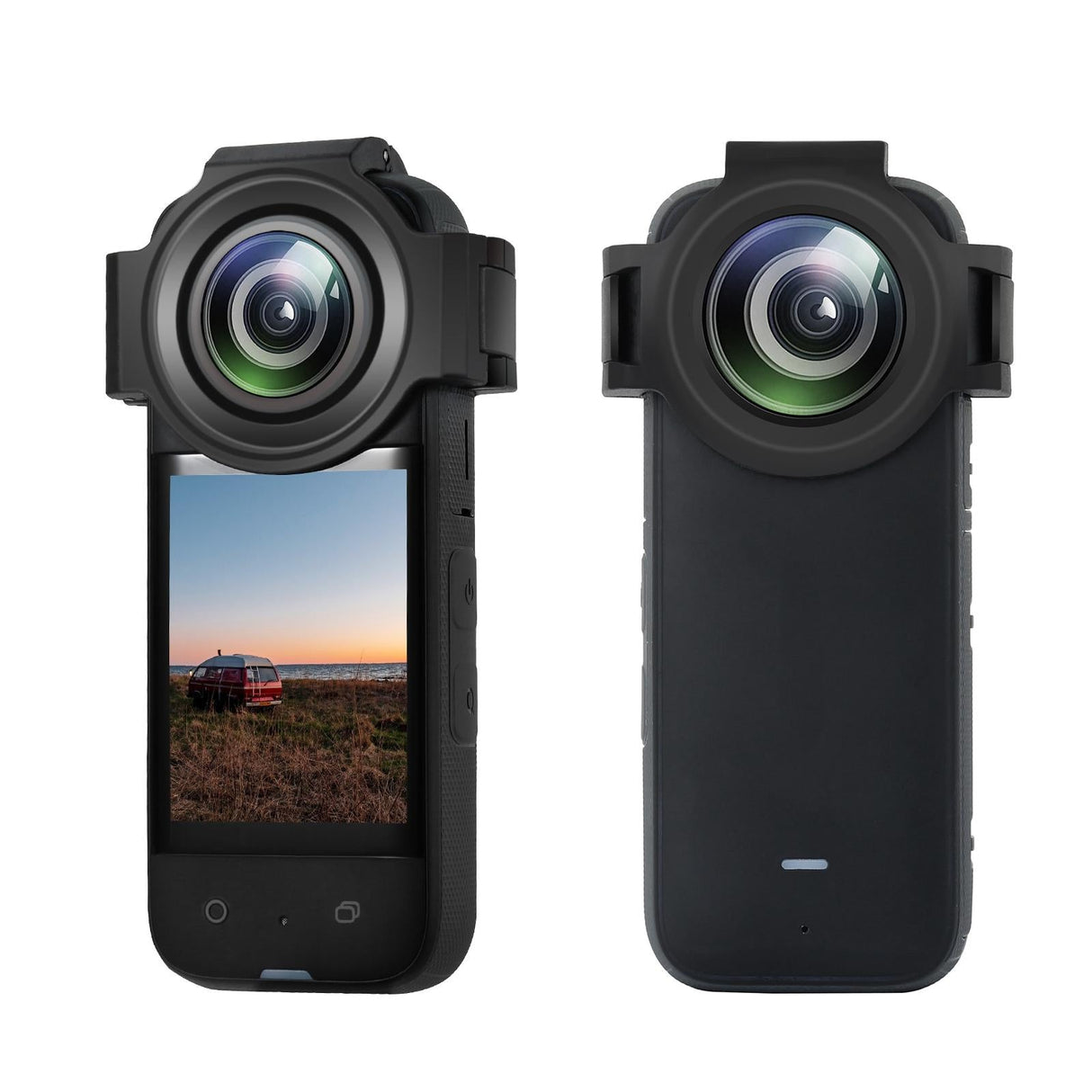Upgraded Optical Glass Lens Guard for Insta360 X3 - Protective Cover