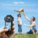 Upgraded Optical Glass Lens Guard for Insta360 X3 - Protective Cover - Extra Image