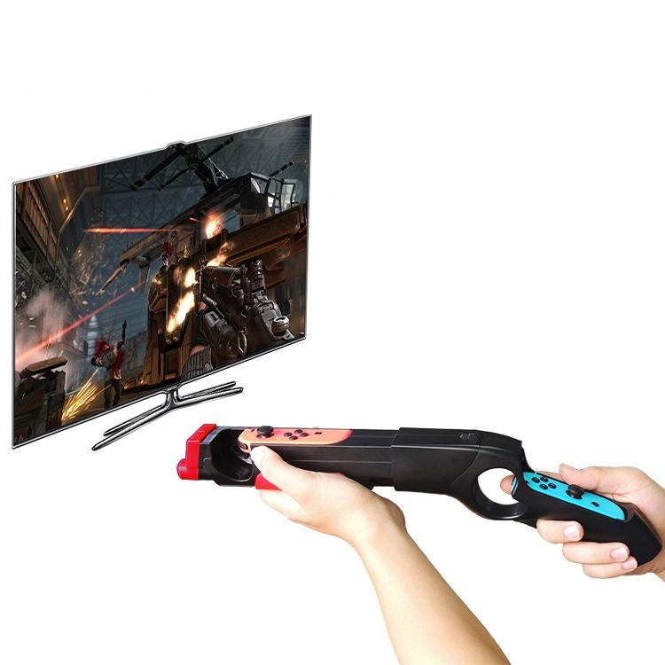 Joy Con Shooting Gun Handle for Nintendo Switch - Compact and Versatile