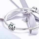 925 Sterling Silver Gemstone Inlaid Beads - Low Angle