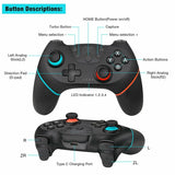 Pro Tooth Gamepad for Switch - Compact Controller - 45-Degree Angle