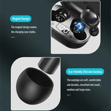 Mini Bluetooth Earphones with Magnetic Charging Box - Eb62 - Close-Up Angle