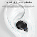 Mini Bluetooth Earphones with Magnetic Charging Box - Eb62 - Extra Image