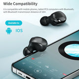 Mini Bluetooth Earphones with Magnetic Charging Box - Eb62 - Extra Image