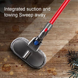 2-pack Mop Cleaning Cloths for Dyson X001 Mop Head - Close-Up Angle