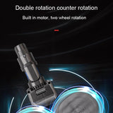 2-pack Mop Cleaning Cloths for Dyson X001 Mop Head - Low Angle