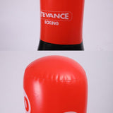 1.55M Vertical Inflatable Punching Bag For Kids - Pvc Tumbler Boxing Column - Side View