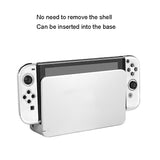 Crystal Tpu Pc Protective Case for Nintendo Switch Oled - Side View