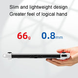 Crystal Tpu Pc Protective Case for Nintendo Switch Oled - Top-Down View