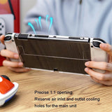 Crystal Tpu Pc Protective Case for Nintendo Switch Oled - Low Angle