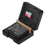 Compact Battery Storage Box for Dji Action & Gopro Batteries - Front View