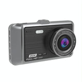 Hd 1080p Dual Camera Car Recorder with 4 Ips Screen and 170 Degree Wide Angle - Side View