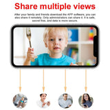Smart Wifi Hd 1080P Wireless Network Camera - Monitoring - Close-Up Angle