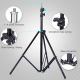 Portable 1.9M Studio Light Tripod - Oubao - 45-Degree Angle