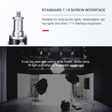 Portable 1.9M Studio Light Tripod - Oubao - Rear View