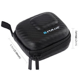 Compact Carbon Fiber Camera Storage Bag for Dji Action Gopro Mijia and More - 45-Degree Angle