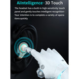 Waterproof Wireless Bluetooth 5.0 Earphones with Charging Box and Led Display - 45-Degree Angle
