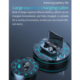 Waterproof Wireless Bluetooth 5.0 Earphones with Charging Box and Led Display