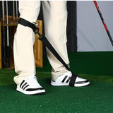 Improve Golf Swing with Leg Movement Correction Belt - 45-Degree Angle