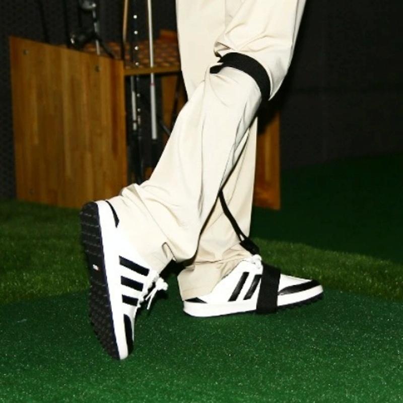 Improve Golf Swing with Leg Movement Correction Belt