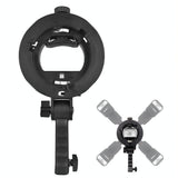 Portable Top Flash Bracket For S Type Cameras - Front View