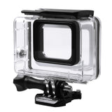 Protective Housing for Gopro Hero6 / 5 / 7 with Mount and Screw - Front View