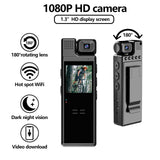 Outdoor Sports Camera With Wifi Hd Night Vision And Video Recording - Side View