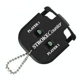 Double Dial Golf Scoring Device - Square Shape - Front View