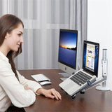 Adjustable Laptop / Tablet Stand - Dual - Extra Image
