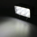 18W 1260 - 1350Lm Epistar 6 Led White 30 Degree Spot Beam Car Led Light Waterproof Ip67 Dc 10 - 30V - Extra Image