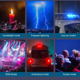 12 Effects Rgb Pocket Fill Light with 0.96 Tft Screen for M1se Photography - Extra Image