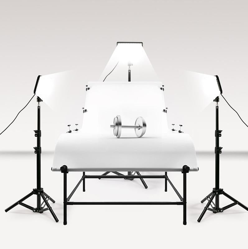 Retractable 10W Live Broadcast Light With 1.2M Bracket And 4 Colour Filters