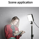 Retractable 10W Live Broadcast Light With 1.2M Bracket And 4 Colour Filters