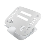 Aluminum Tablet Bracket for Live Desktop - Laptop Compatible - Side View
